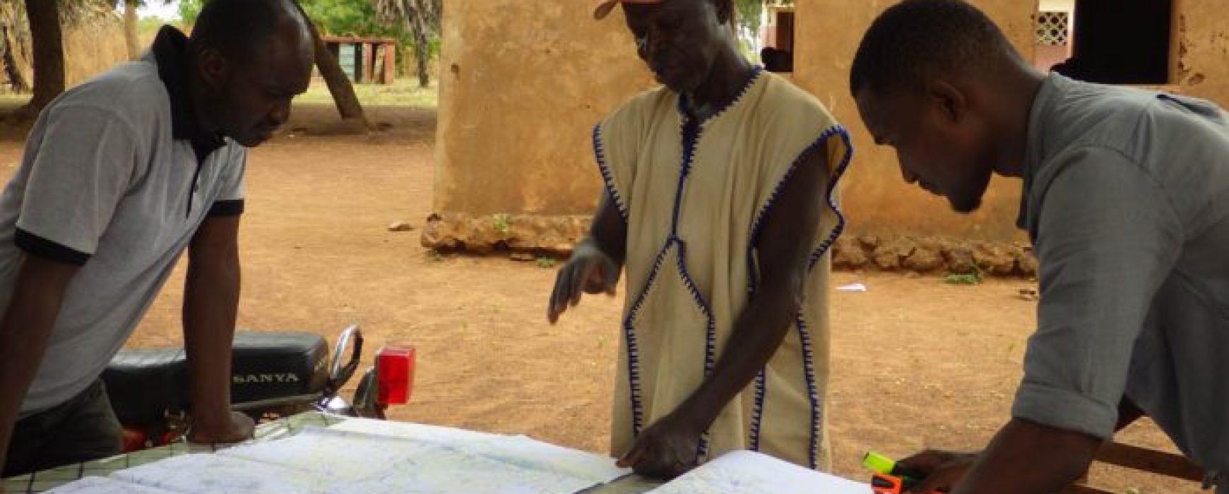 Creation of the national map, BENIN