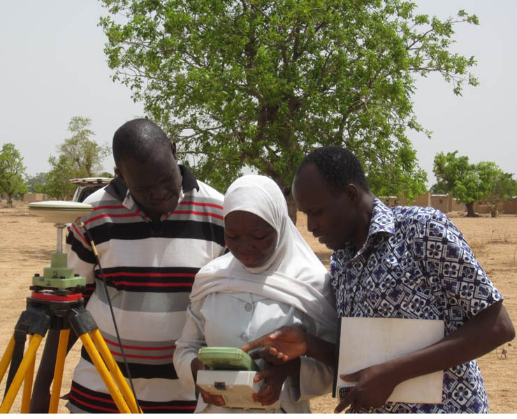 Upgrading of the general map, BURKINA FASO