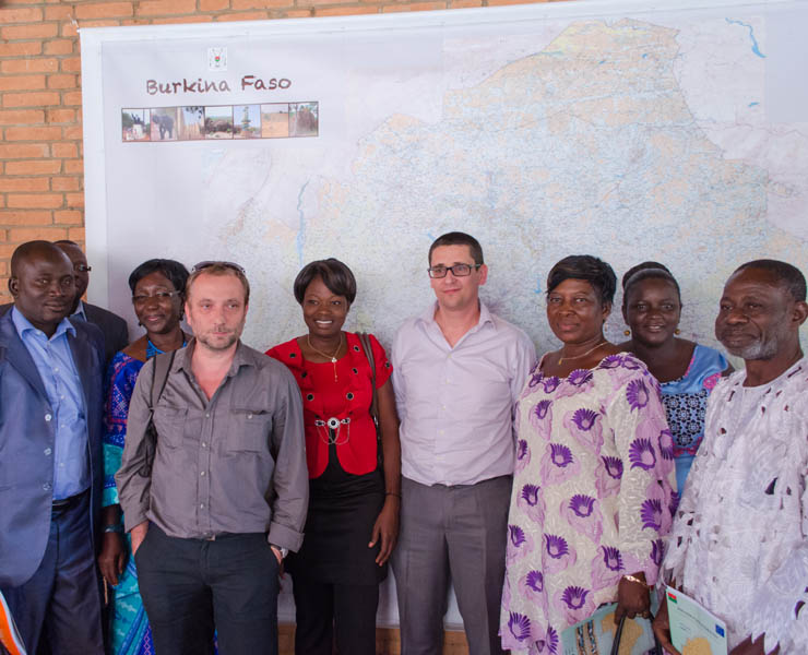 Mise à jour de la cartographie nationale, BURKINA FASO