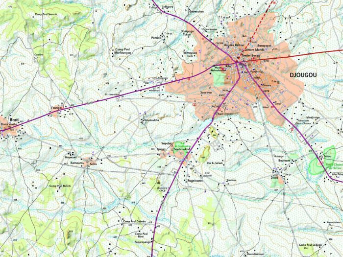 Mise à jour de la cartographie nationale, BÉNIN