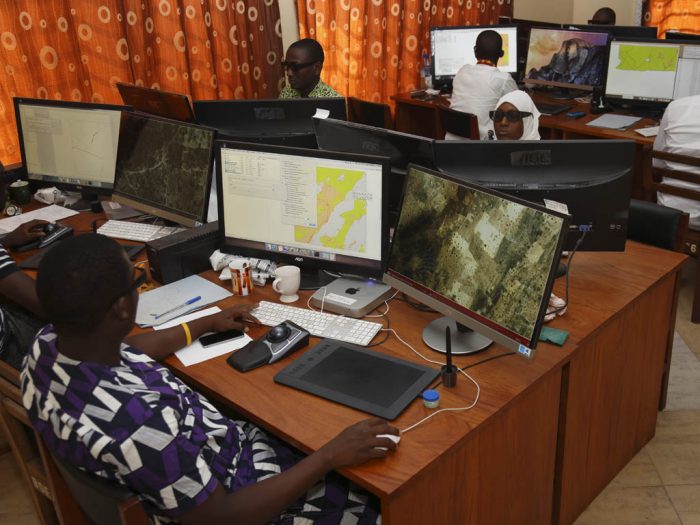 Mise à jour de la cartographie nationale, BÉNIN