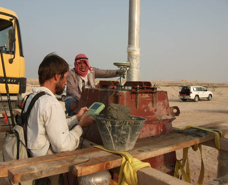 Marquage de la frontière, QATAR / ARABIE SAOUDITE