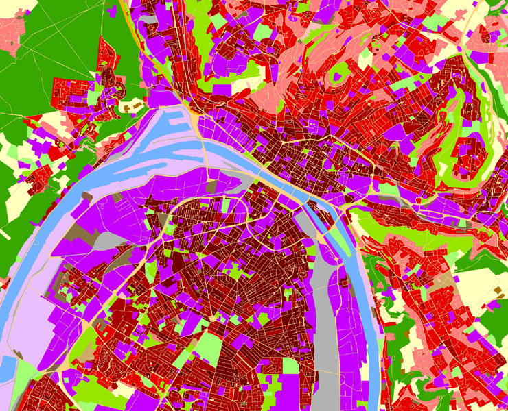 Évaluation qualité Urban Atlas, Europe