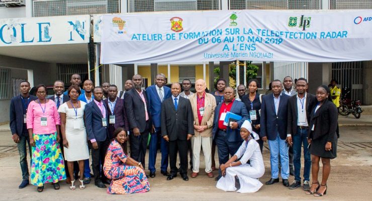 Training workshop on radar remote sensing from 6 to 10 May 2019 in Brazzaville, as part of the OSFACO project