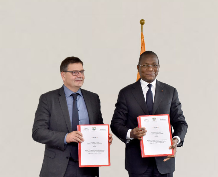 Export financing: IGN FI to digitise Ivory Coast’s land administration system thanks to a buyer credit from Bpifrance