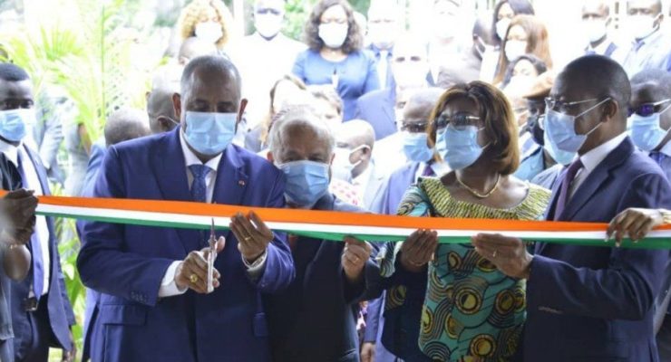 Ivory Coast: the Prime Minister inaugurates the production centre of the SIGFU project