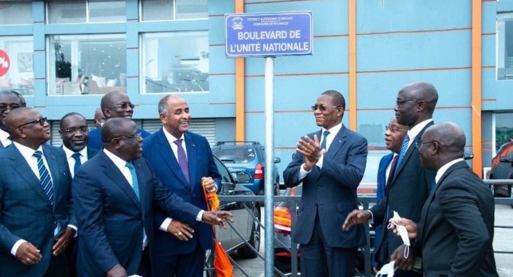 Lancement du Projet d’Adressage du District d’Abidjan (Côte d’Ivoire) par le Premier Ministre