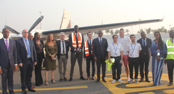 SIGFU: a photo plane flies over Greater Abidjan