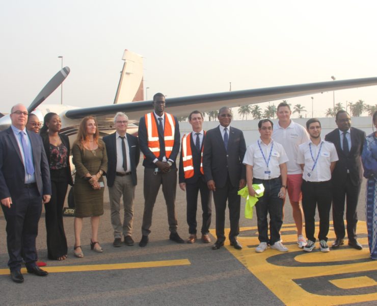 SIGFU : un avion photographe survole le Grand Abidjan