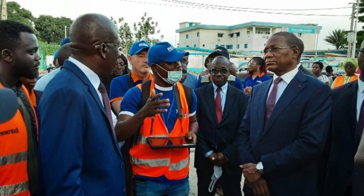 Côte d’Ivoire / PADA : le Ministre du MCLU juge satisfaisant l’état d’avancement des opérations techniques en Zone-1