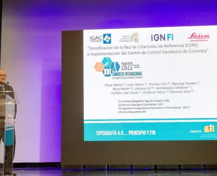 IGN FI presented the results of its ongoing project in Colombia