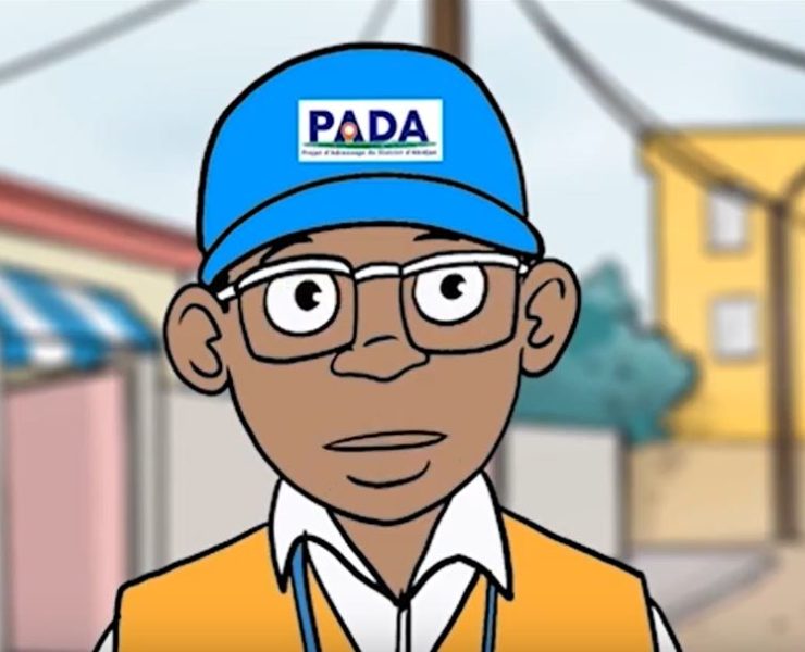 IVORY COAST/PADA: The residents are now aware of the addressing activities in the district of Abidjan