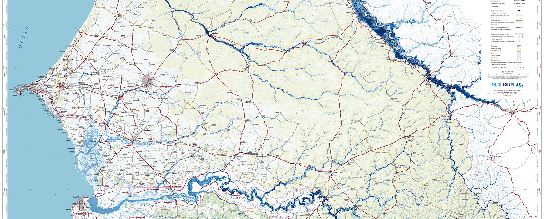 Senegal / PGIIS: starting the production of flood hazard maps at the scale of pilot areas