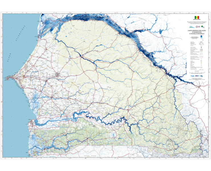Senegal / PGIIS: starting the production of flood hazard maps at the scale of pilot areas