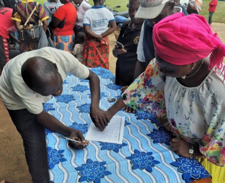 IGN FI delivers to the Liberia Land Authorithy its Operational Field Manual for the formalisation of customary land rights