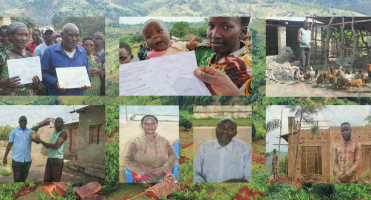 BURUNDI/ Land tenure security component of the PRRPB programme: a socially useful project