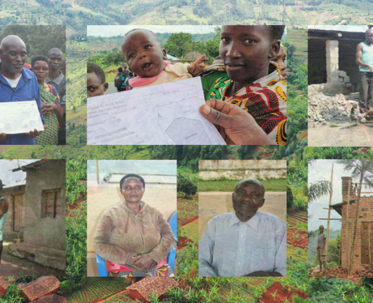 BURUNDI/ Land tenure security component of the PRRPB programme: a socially useful project