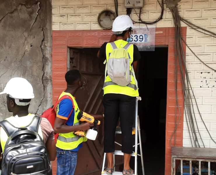 Ivory Coast: Report on surveys and stenciling[FR]