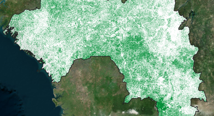 Support for the development of the National Forest and Land Use Monitoring System (SNSF) in the Republic of Guinea